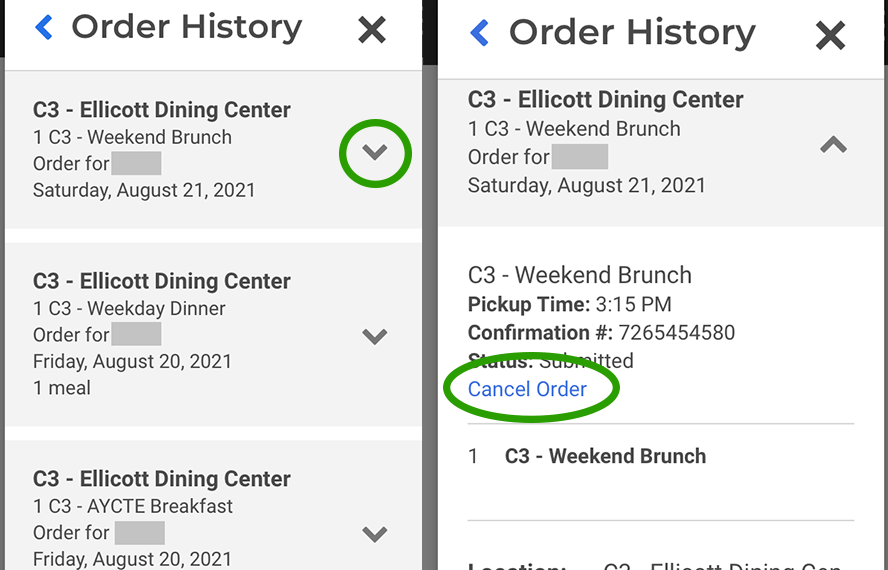 Cancel Order