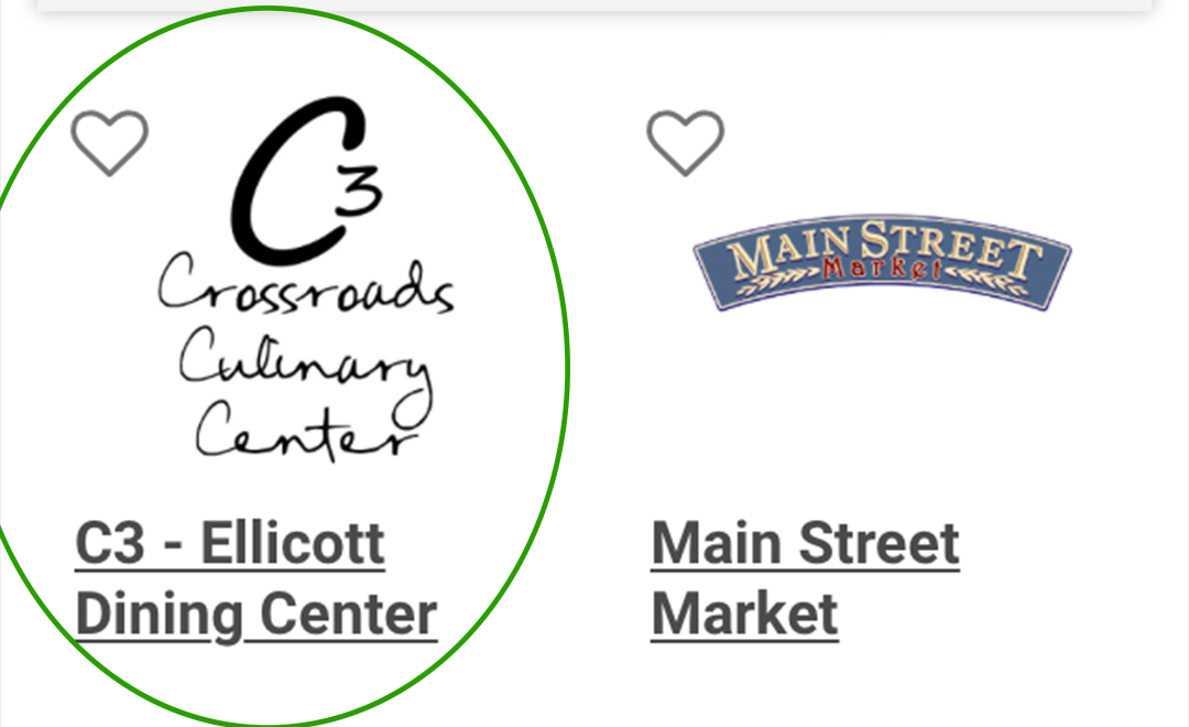 C3 - Ellicott Dining Center