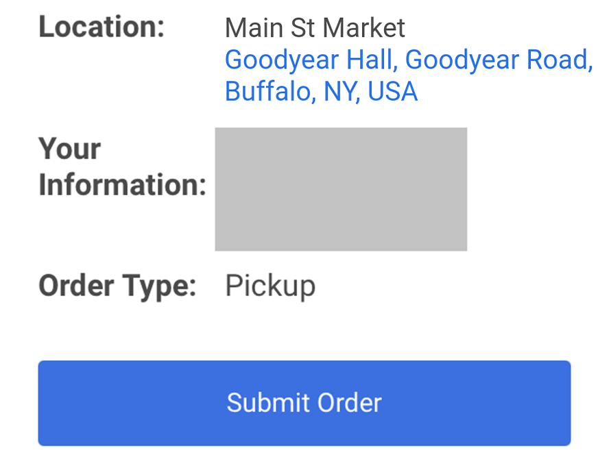 Submit Order