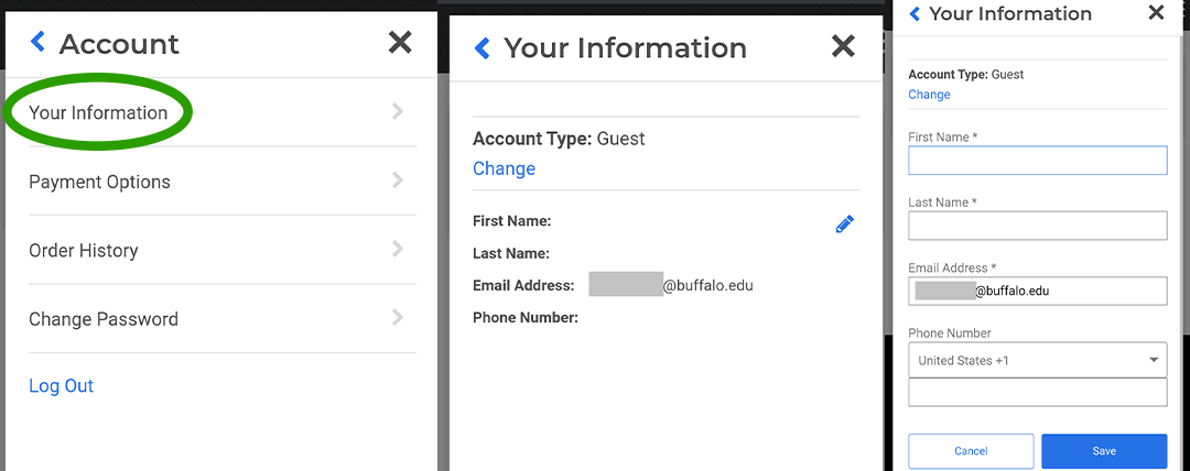 Your Information